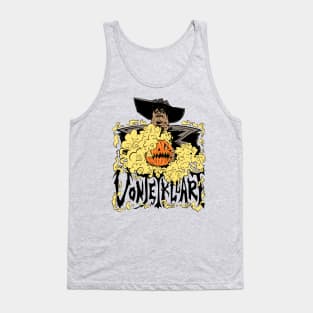 Vonjekyllart Logo Yellow Smoke Tank Top